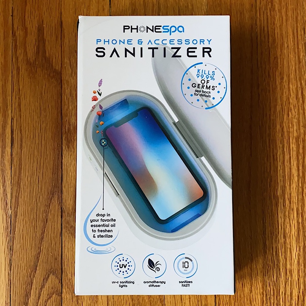 Phone Spa UV Sanitizer & Essential Oil Diffuser